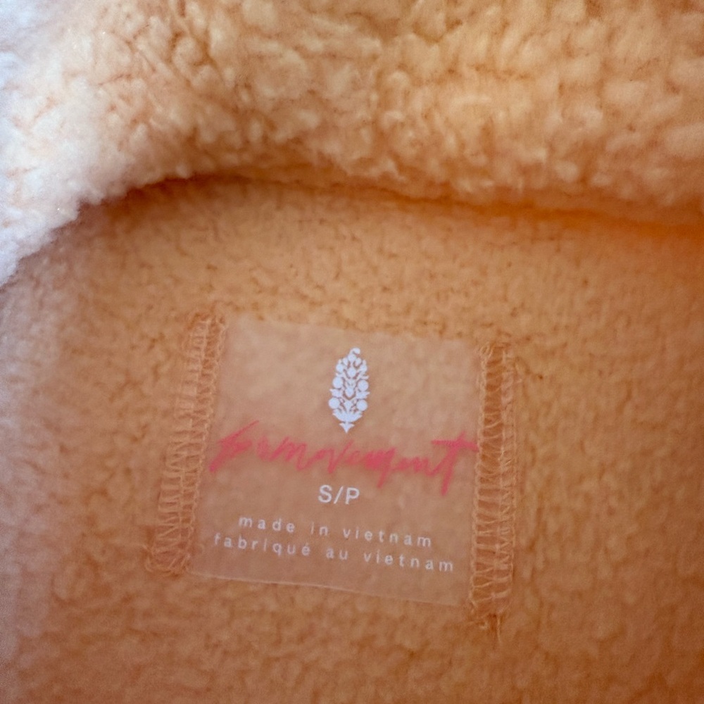 Free people FP movement hit the slopes fleece pullover NWOT - Picture 8 of 8
